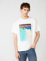 Футболки Lee Cooper MT2A122591BSLC/WHT в Москве  в Москве 