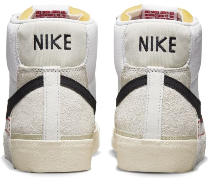 Кроссовки Nike Blazer Mid '77 Pro Club White Light Bone Black DQ7673-100 в Москве  в Москве 