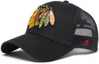 Бейсболка ATRIBUTIKA & CLUB Chicago Blackhawks, черн. 28146