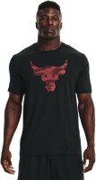 Футболка Under Armour UA Pjt Rock Brahma Bull SS 1371214-001 в Москве  в Москве 