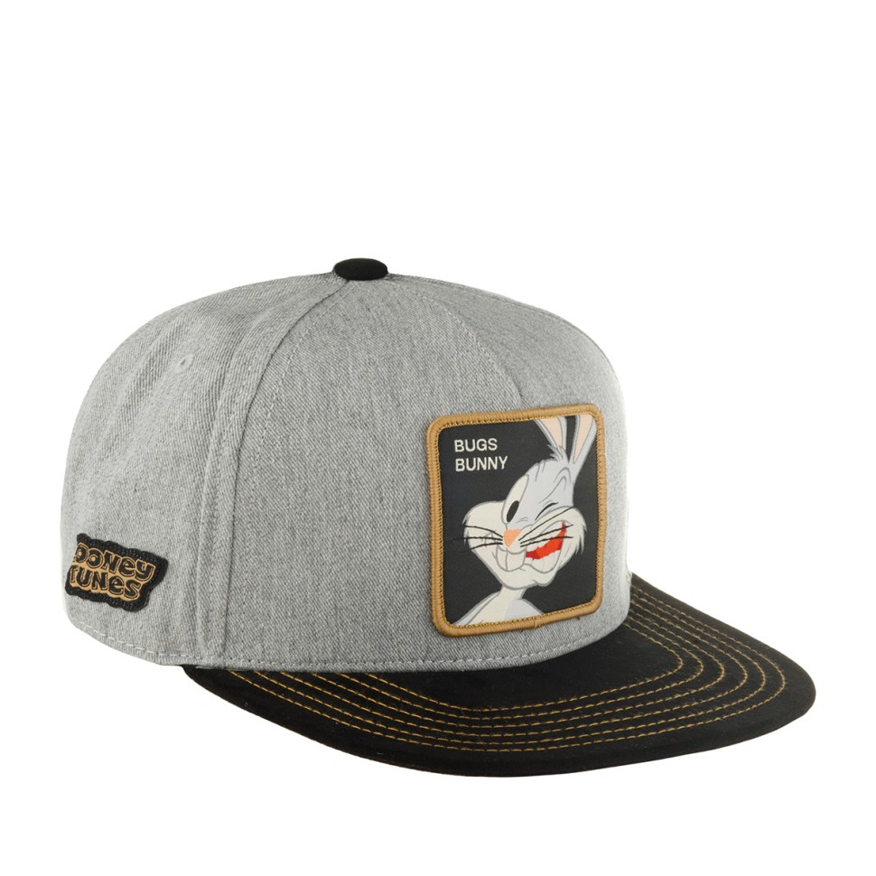 Бейсболка CAPSLAB Looney Tunes Bugs Bunny CL/LOO10/1/CF/BUG (сер-чер) 88-576-10-00 в Москве в Москве