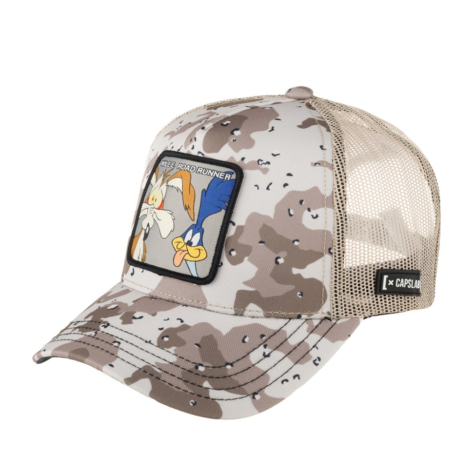 Бейсболка CAPSLAB Looney Tunes Wile E. Coyote and Road CL/LOO10/1/CT/BBC (беж-кам) 88-578-02-00 в Москве в Москве