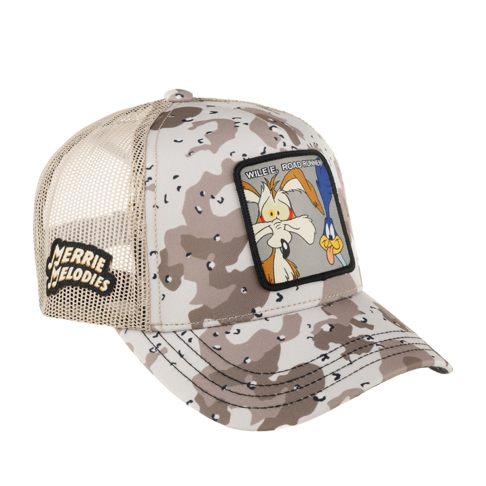 Бейсболка CAPSLAB Looney Tunes Wile E. Coyote and Road CL/LOO10/1/CT/BBC (беж-кам) 88-578-02-00 в Москве в Москве
