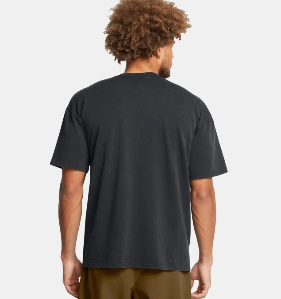 Футболка Under Armour UA M HW OS LOGO WASH SS 1389147-001 в Москве  в Москве 