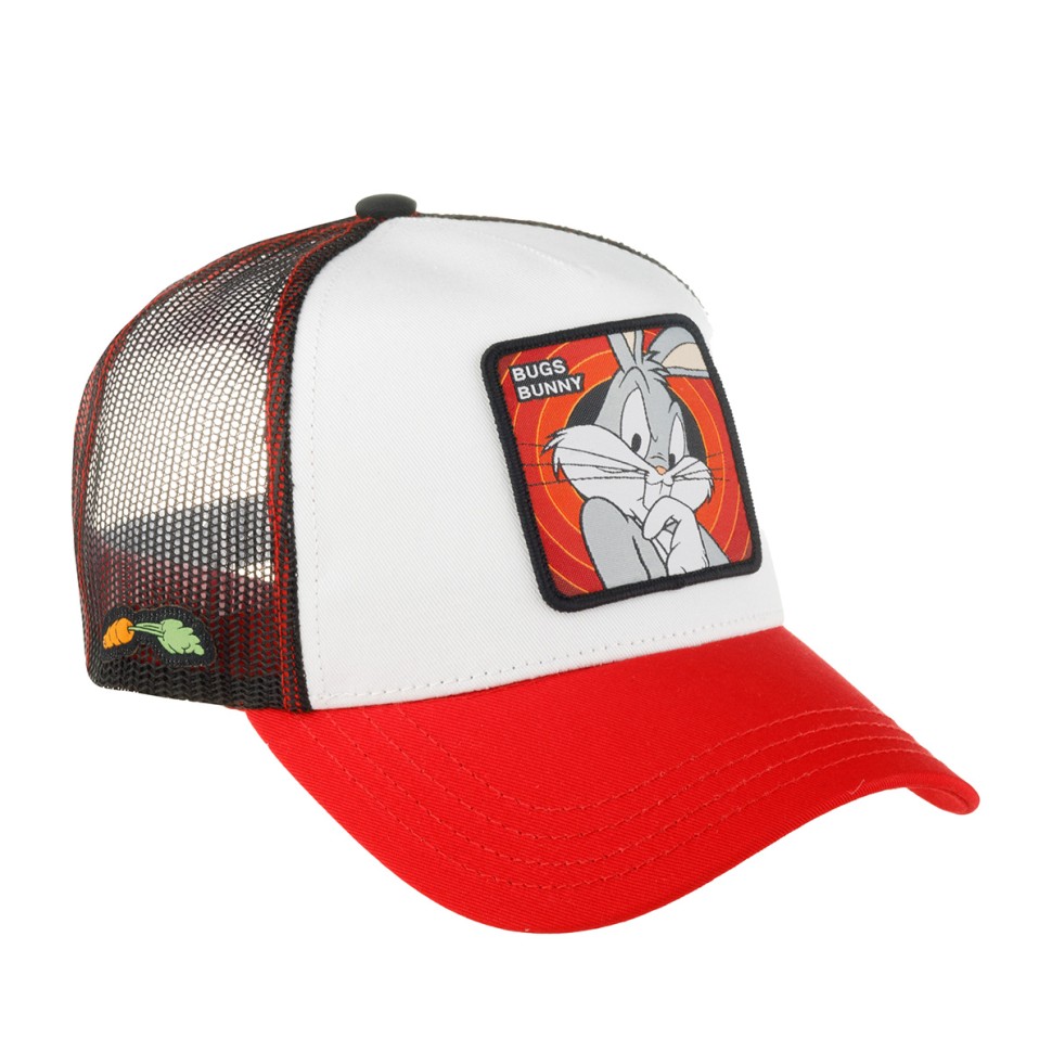 Бейсболка CAPSLAB Looney Tunes Bugs Bunny CL/LOO8/1/CT/BUG1 (крас-бел) 88-492-74-00 в Москве в Москве