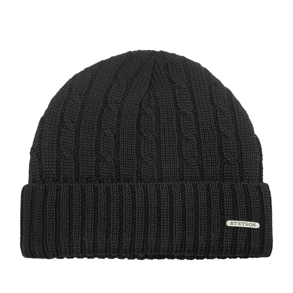 Шапка STETSON 8699352 GEORGIA (черный) 02-144-09-00 в Москве  в Москве 