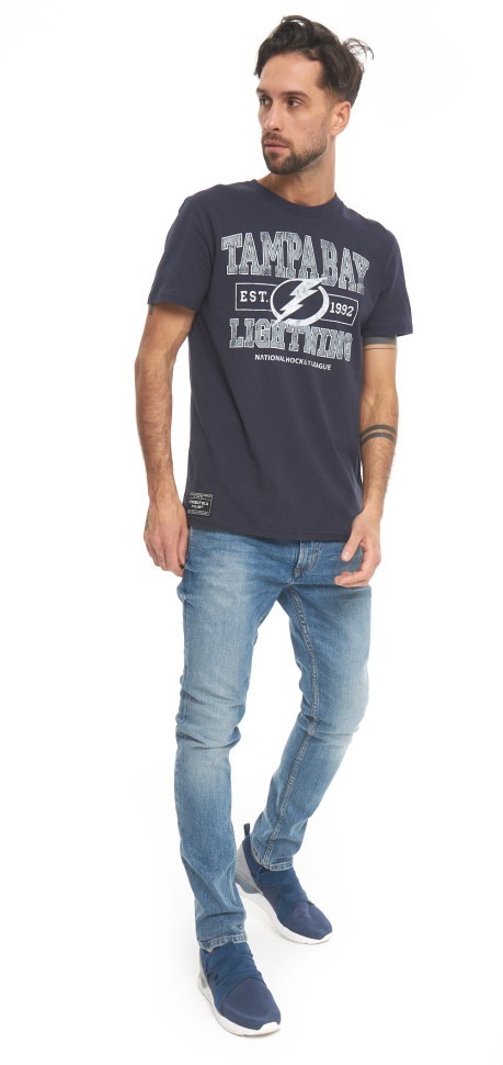 Футболка ATRIBUTIKA&CLUB Tampa Bay Lightning, син. 309680 в Москве  в Москве 