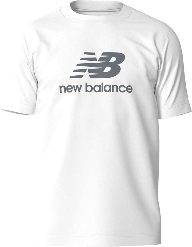 Футболка New Balance Stacked Logo MT41502WT в Москве в Москве
