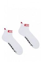 Носки Nebbia "Smash it" ankle lenght socks white 102 в Москве  в Москве 