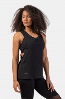 Майка Nebbia 419 Sleeveless Loose Cross Back Tank Top “Feeling Good” Black в Москве  в Москве 