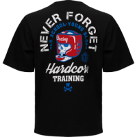 Футболка Hardcore Training Never Forget Black Oversized Fit hctshirt0436 в Москве  в Москве 