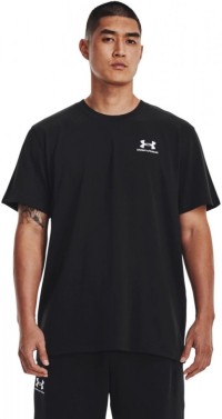 Футболка Under Armour UA LOGO EMB HEAVYWEIGHT SS-BLK 1373997-001