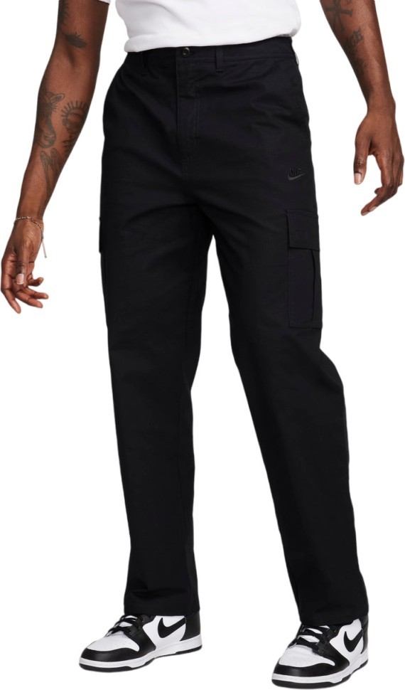 Брюки Nike M NK CLUB CARGO PANT FZ5765-010 BLACK/BLACK в Москве  в Москве 