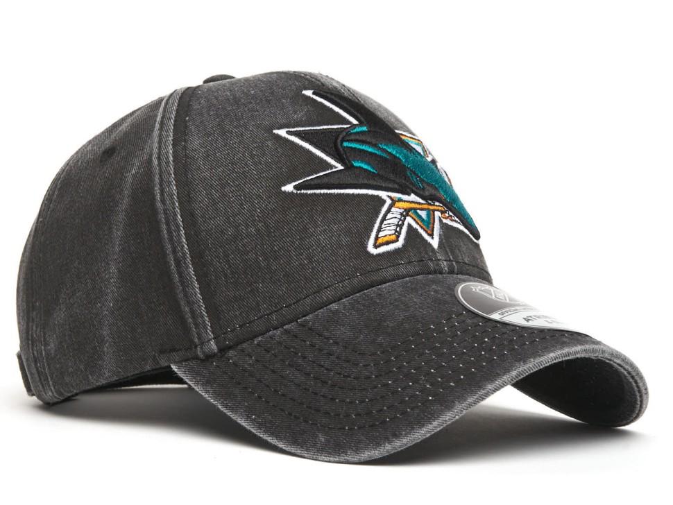 Бейсболка ATRIBUTIKA & CLUB San Jose Sharks, черн. 31530 в Москве  в Москве 