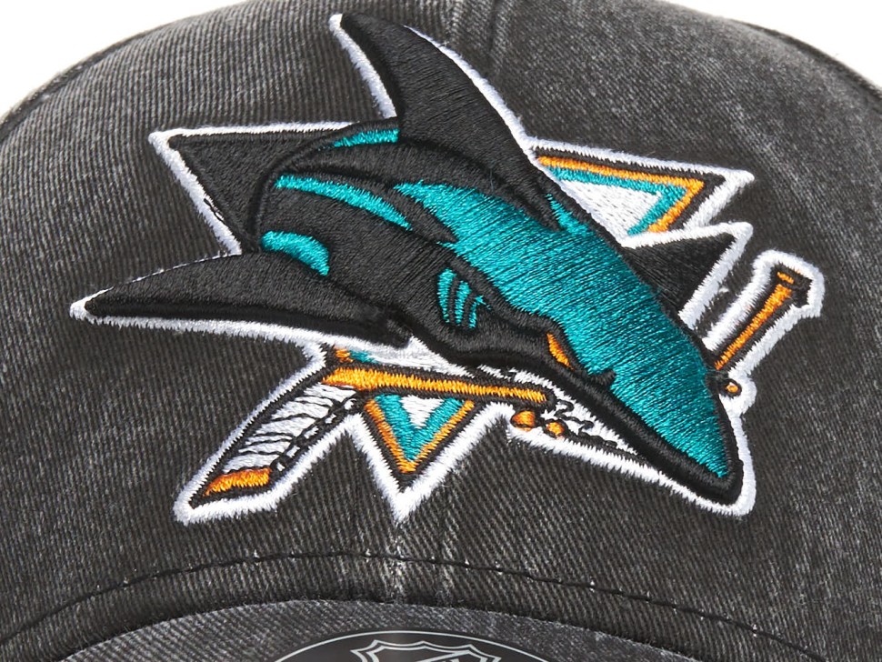 Бейсболка ATRIBUTIKA & CLUB San Jose Sharks, черн. 31530 в Москве  в Москве 