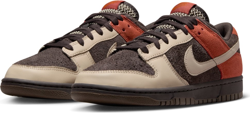 Кроссовки Nike Dunk Low Velvet Brown FV0395-200 в Москве  в Москве 