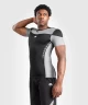 Футболка Venum Tempest Men's Short Sleeve Rashguard - Black/Grey VEN05203-109 в Москве 