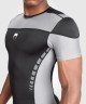Футболка Venum Tempest Men's Short Sleeve Rashguard - Black/Grey VEN05203-109 в Москве 