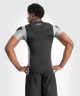 Футболка Venum Tempest Men's Short Sleeve Rashguard - Black/Grey VEN05203-109 в Москве 