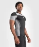 Футболка Venum Tempest Men's Short Sleeve Rashguard - Black/Grey VEN05203-109 в Москве 