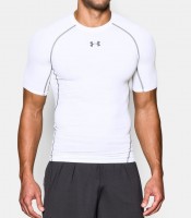 Футболка Under Armour компрессионная UA HG ARMOUR SS 1257468-100 в Москве  в Москве 