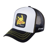 Бейсболка CAPSLAB Junior Pokemon Pikachu CL/PKM2/3/PIK5 (бел-чер) 88-226-48-00 в Москве в Москве