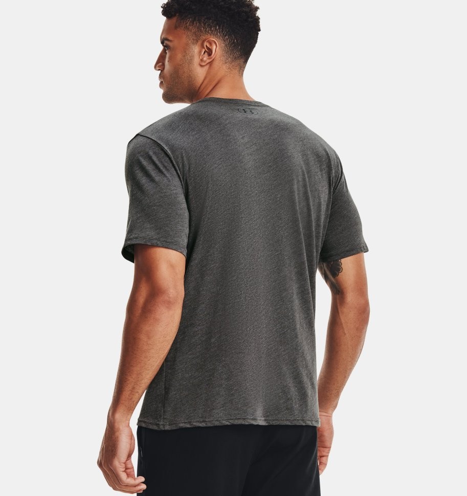 Футболка Under Armour UA Live Tee Charcoal Medium Heather /  / Black 1326799-019 в Москве  в Москве 