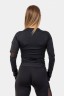 Лонгслив Nebbia Long Sleeve Smart Pocket Sporty Top 418 Black в Москве 