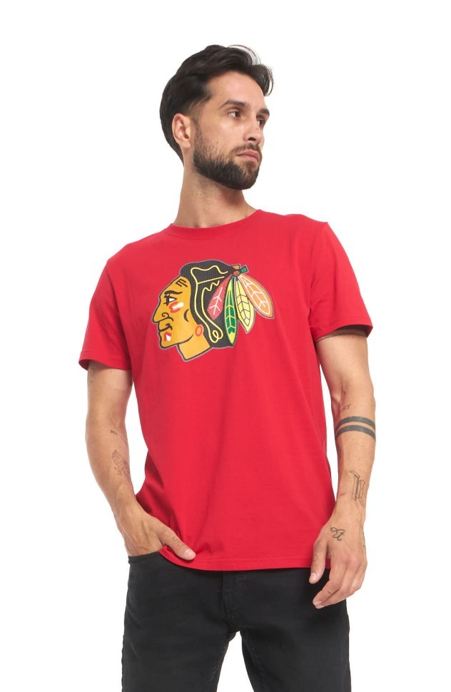 Футболка ATRIBUTIKA & CLUB Chicago Blackhawks, красн. 30180 в Москве  в Москве 