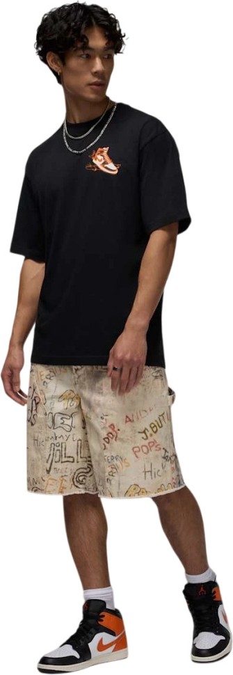 Футболка Nike M J NC AJ1 AD SS CREW HQ8972-010 в Москве  в Москве 