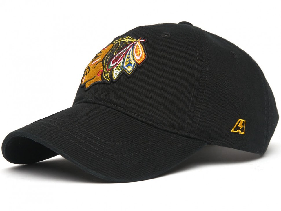 Бейсболка ATRIBUTIKA & CLUB Chicago Blackhawks, черн. 31686 в Москве  в Москве 