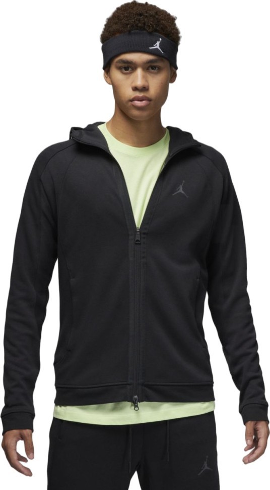 Толстовка Nike M Air Jordan Dri-Fit Sport Fleece Full-Zip DV9783-010 в Москве  в Москве 