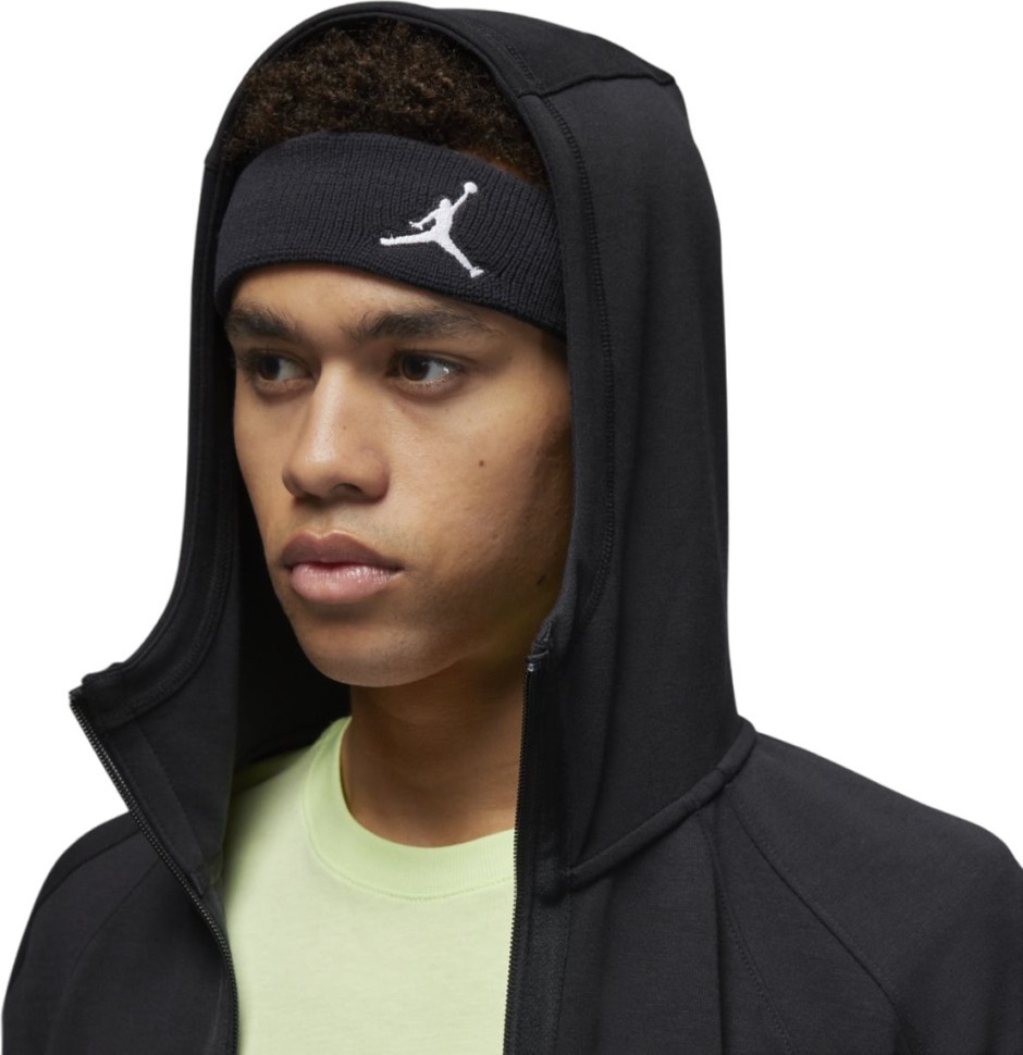 Толстовка Nike M Air Jordan Dri-Fit Sport Fleece Full-Zip DV9783-010 в Москве  в Москве 