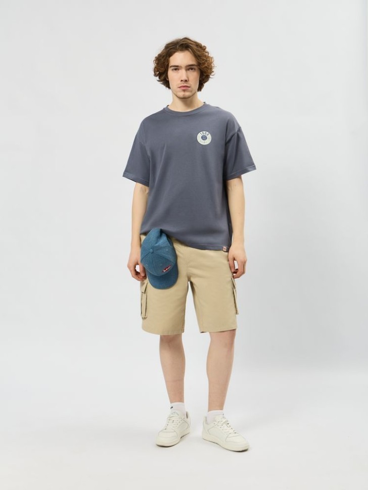 Футболка Lee Cooper LC-TEE-071MSS/WBLU в Москве  в Москве 