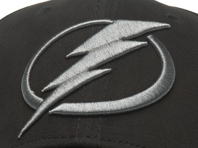 Бейсболка ATRIBUTIKA &amp; CLUB Tampa Bay Lightning, черн. 31606