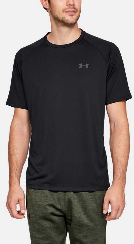 Футболка Under Armour UA Tech SS Tee Black /  / Graphite 1326413-001 в Москве  в Москве 