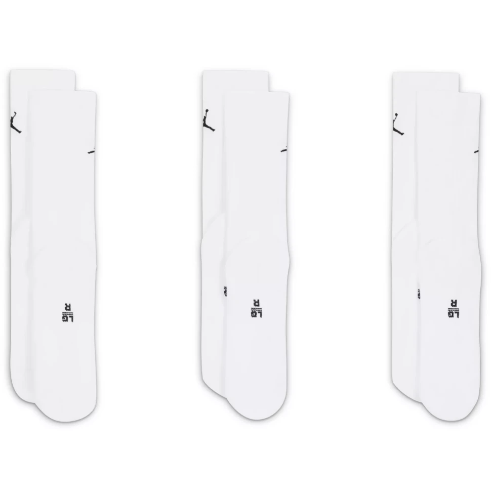 Носки Nike Jordan EVERYDAY CUSH POLY CREW 3PR -  144 DX9632-100