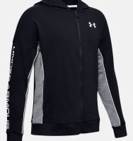 Футболка с длинным рукавом Under Armour Rival Terry FZ 1351786-001 в Москве  в Москве 
