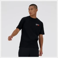 Футболка New Balance Athletics Premium Logo Relaxed Tee MT41908BK в Москве в Москве