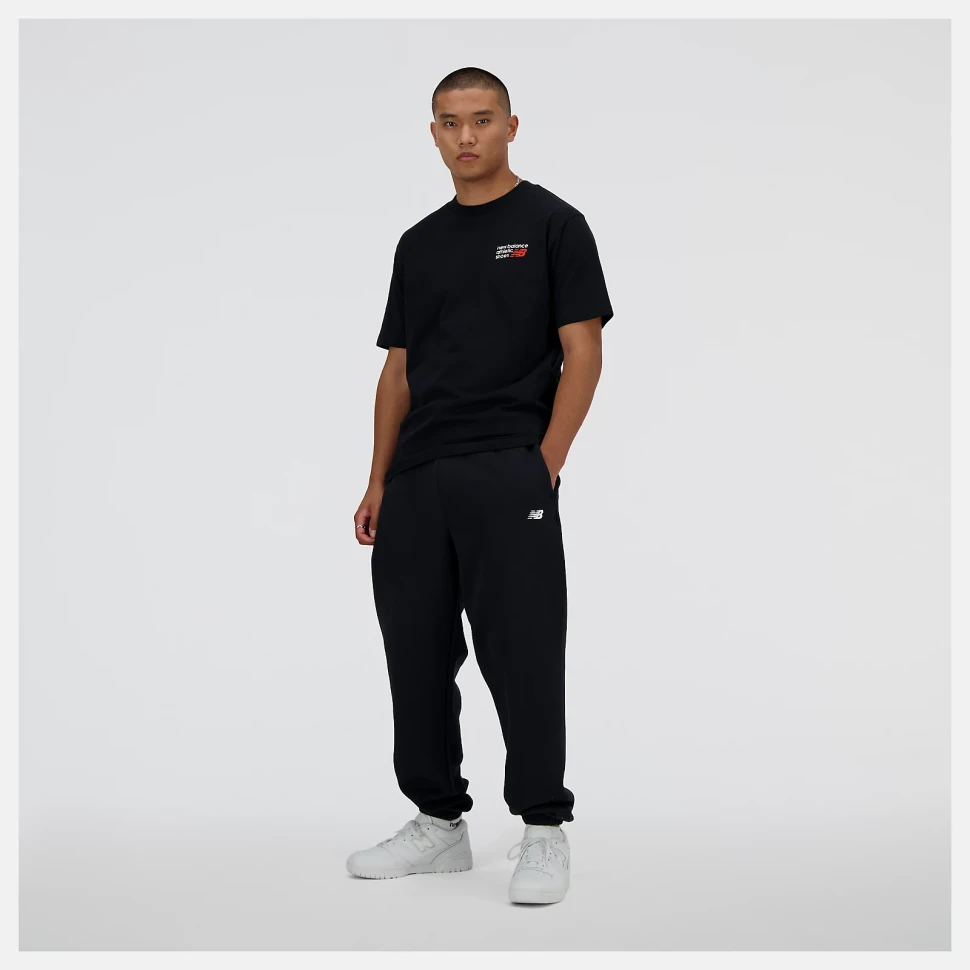 Футболка New Balance Athletics Premium Logo Relaxed Tee MT41908BK в Москве в Москве