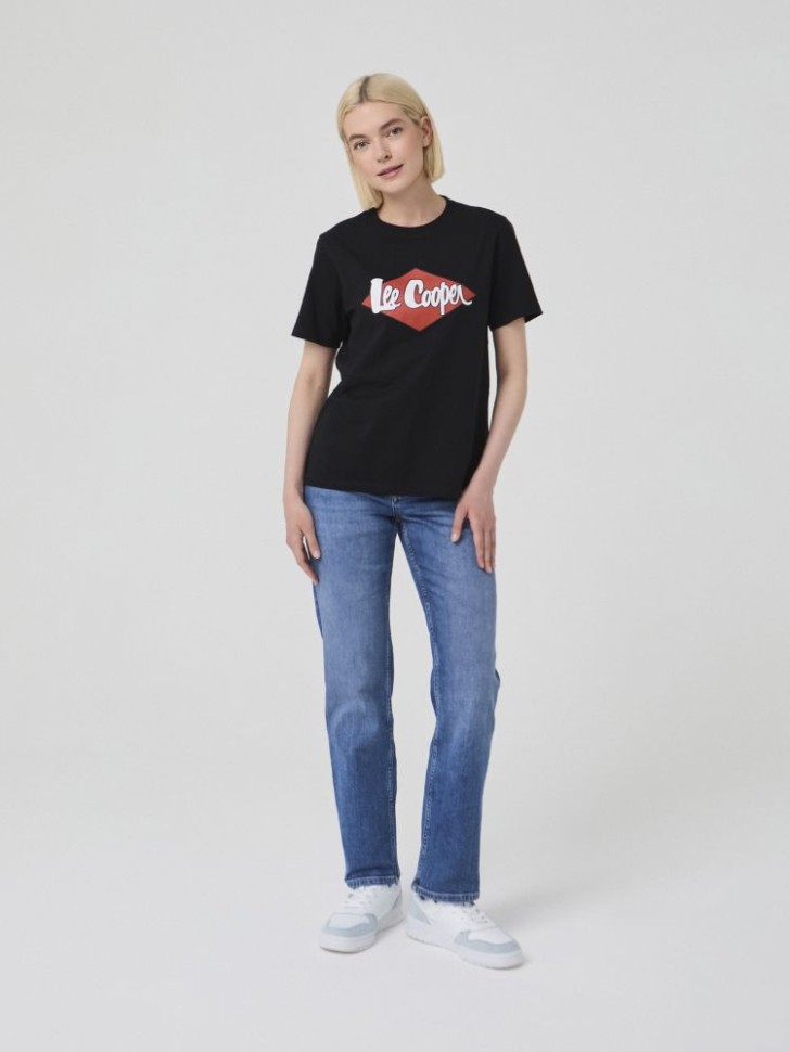 Футболка Lee Cooper MT4A122551BS2LC1/BLK в Москве в Москве