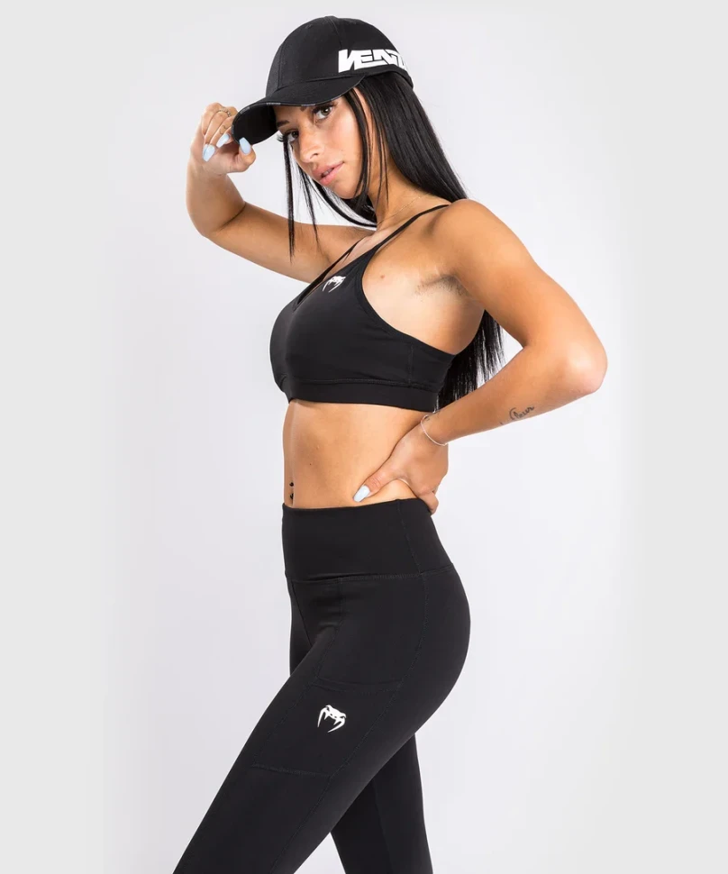 Бра Venum Essential Low Impact Sports Bra - Black ven04658-001 в Москве  в Москве 