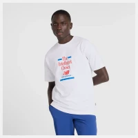 Футболка New Balance Athletics Relaxed Choice WHITE MT43552WT в Москве в Москве