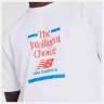 Футболка New Balance Athletics Relaxed Choice WHITE MT43552WT в Москве в Москве