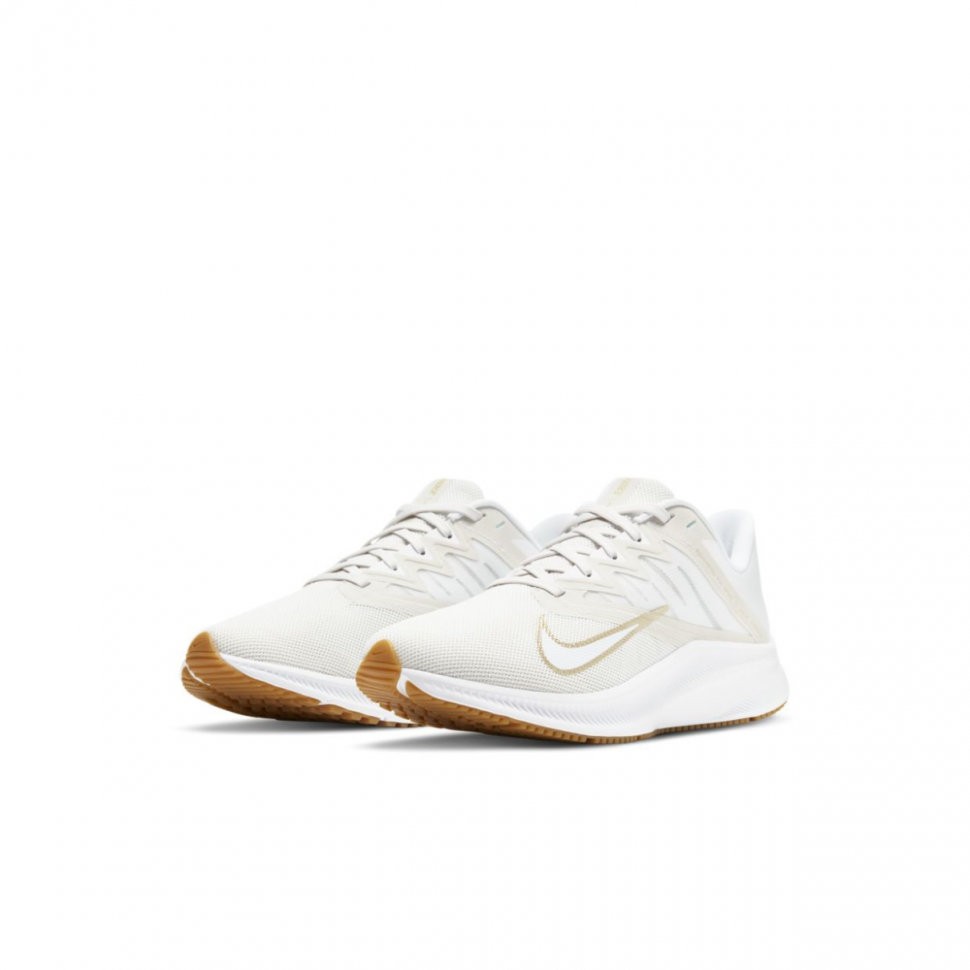 nike quest 3 white gold