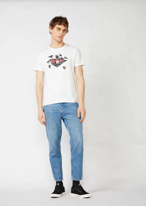 Футболки Lee Cooper MT2A122234BSLC1/WH в Москве  в Москве 