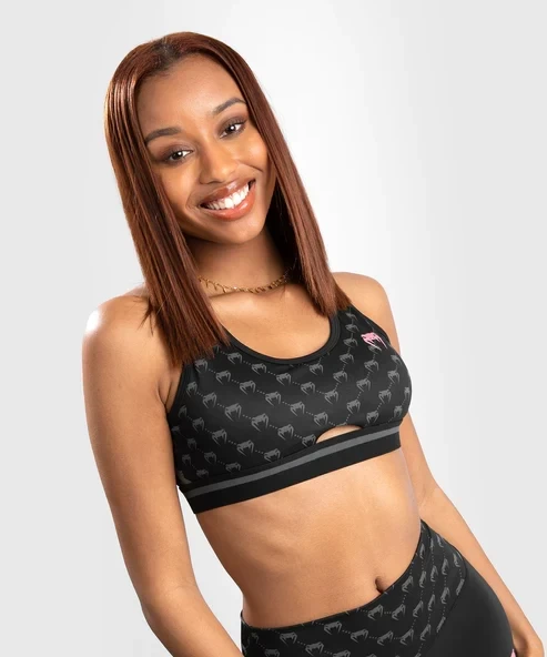 Бра Venum Monogram Sports Bra - Black/Pink Gold Ven04583-537 в Москве 