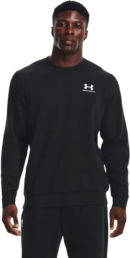 Джемпер Under Armour UA Essential Fleece Crew-BLK 1374250-001 в Москве  в Москве 