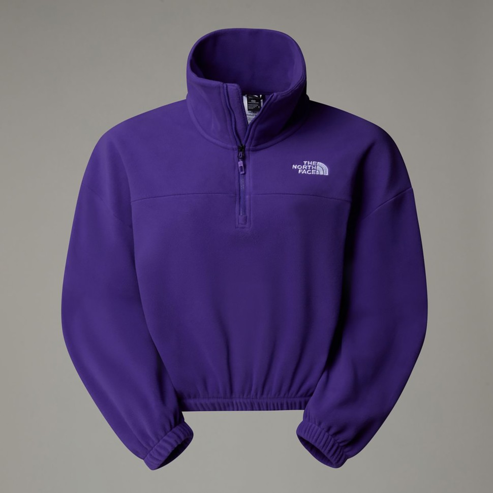 Толстовка The North Face W 100 GLACIER HALF ZIP FLEECE PEAK PURPLE NF0A89J9NL41
