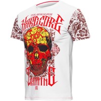 Футболка Hardcore Training Skull Folk White hctshirt0386 в Москве  в Москве 